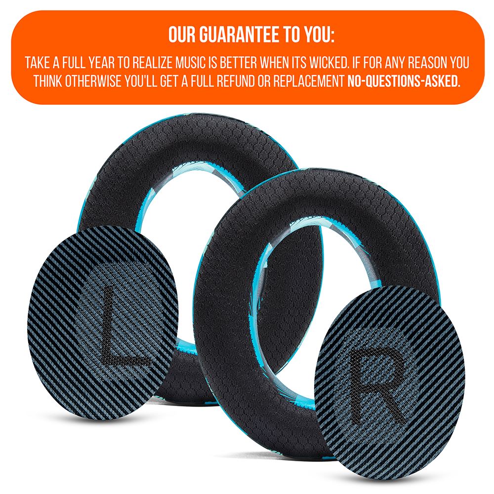 Apos Audio Wicked Cushions Cooling Gel Ear Pads Bose QC35 Cooling Gel Earpads - WC FreeZe