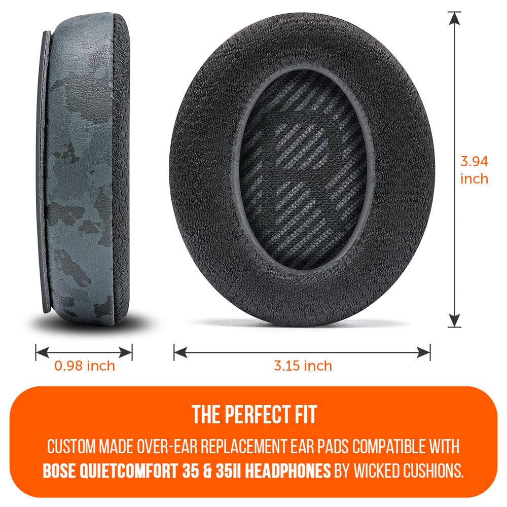 Apos Audio Wicked Cushions Cooling Gel Ear Pads Bose QC35 Cooling Gel Earpads - WC FreeZe