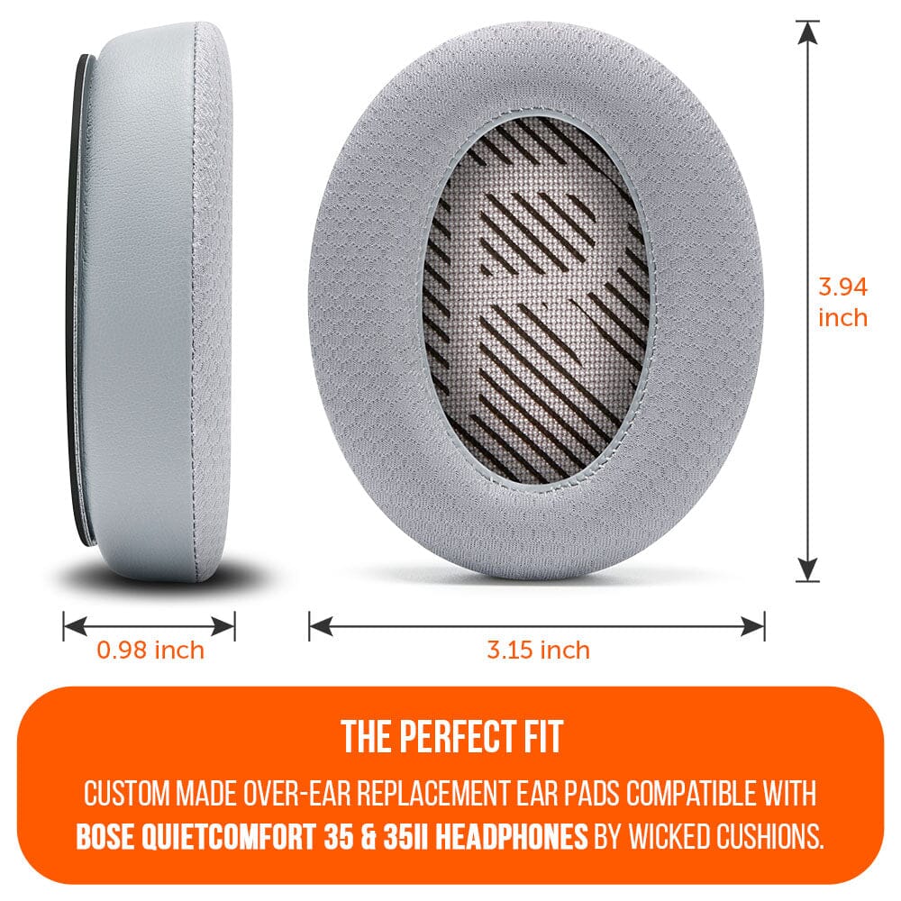 Apos Audio Wicked Cushions Cooling Gel Ear Pads Bose QC35 Cooling Gel Earpads - WC FreeZe