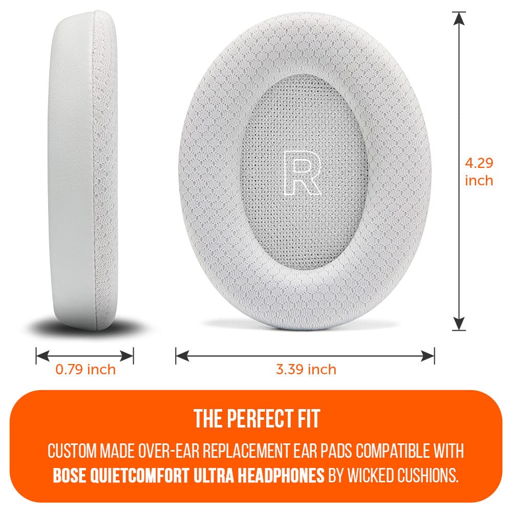 Apos Audio Wicked Cushions Cooling Gel Ear Pads Bose QuietComfort Ultra Gen 1 & Gen 2 Cooling Gel Earpads - WC FreeZe QC Ultra
