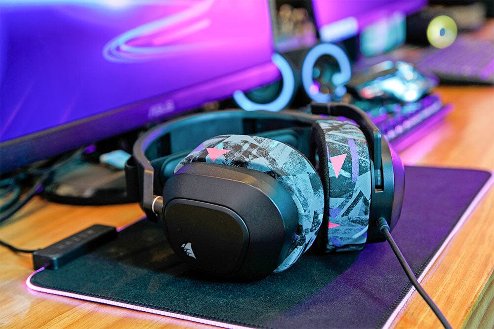 Apos Audio Wicked Cushions Cooling Gel Ear Pads Corsair HS80 Earpads - WC FreeZe Cooling Gel