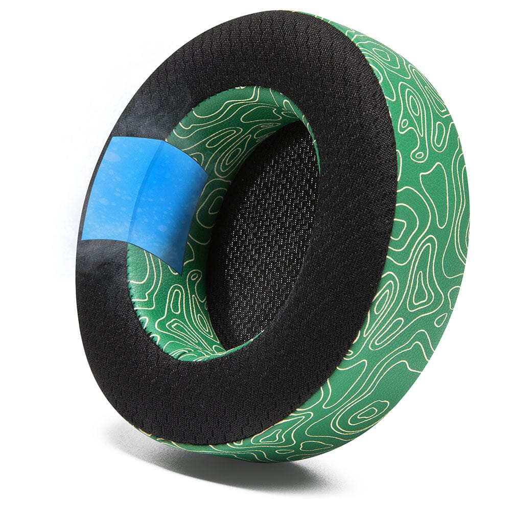 Apos Audio Wicked Cushions Cooling Gel Ear Pads Corsair Virtuoso Earpads - WC FreeZe Cooling Gel Emerald Tide