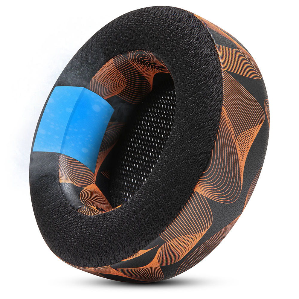 Apos Audio Wicked Cushions Cooling Gel Ear Pads Corsair Virtuoso Earpads - WC FreeZe Cooling Gel Kinetic Wave