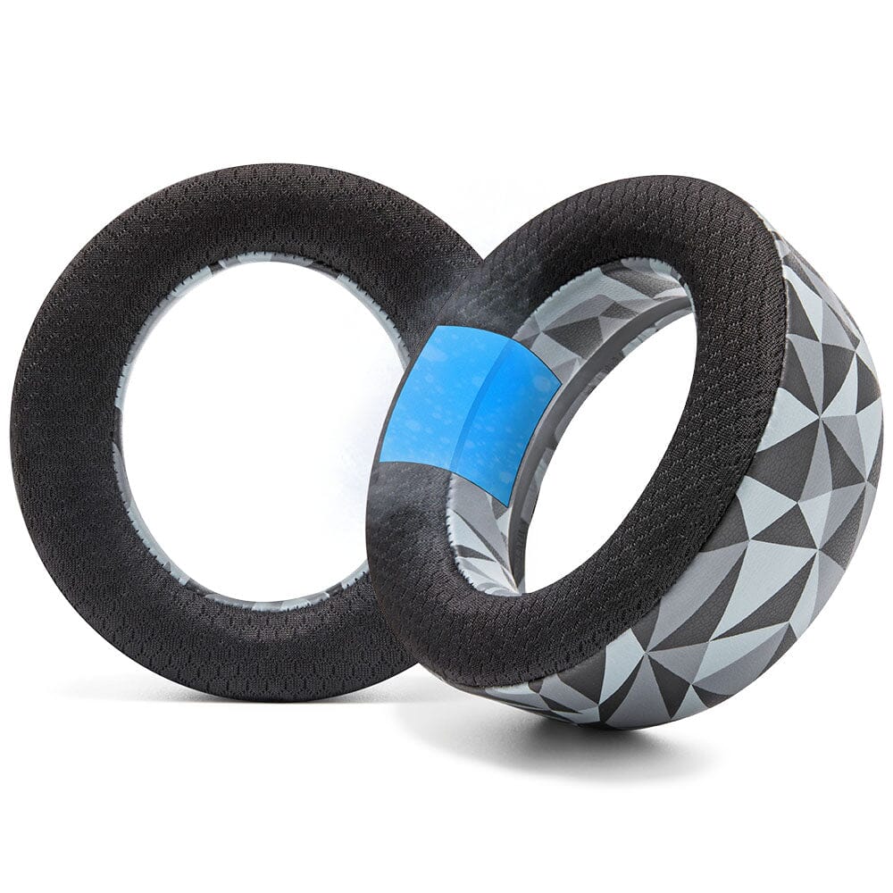Apos Audio Wicked Cushions Cooling Gel Ear Pads PlayStation Pulse Elite Cooling Gel Earpads - WC FreeZe Pulse Elite Geo Grey