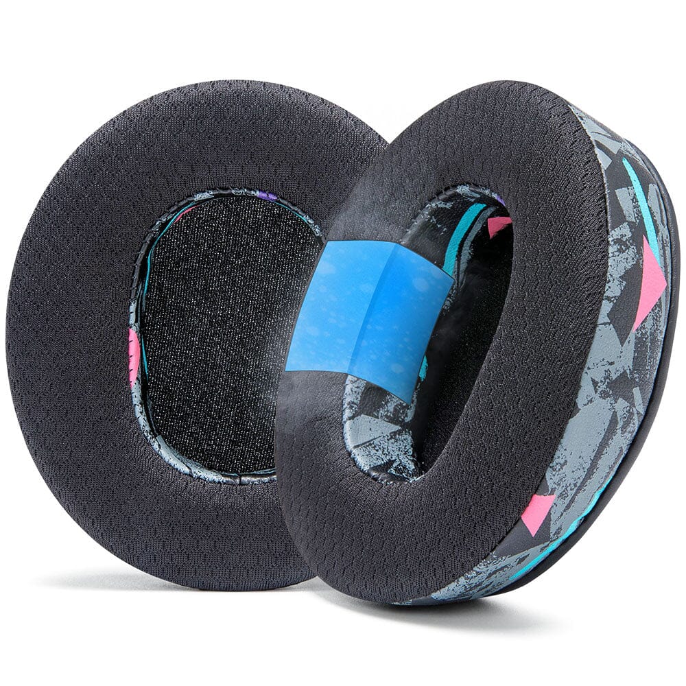 Apos Audio Wicked Cushions Cooling Gel Ear Pads Razer Kraken V3, V3 Pro, V4 & V4 Pro Earpads - WC FreeZe Cooling Gel 90s Black