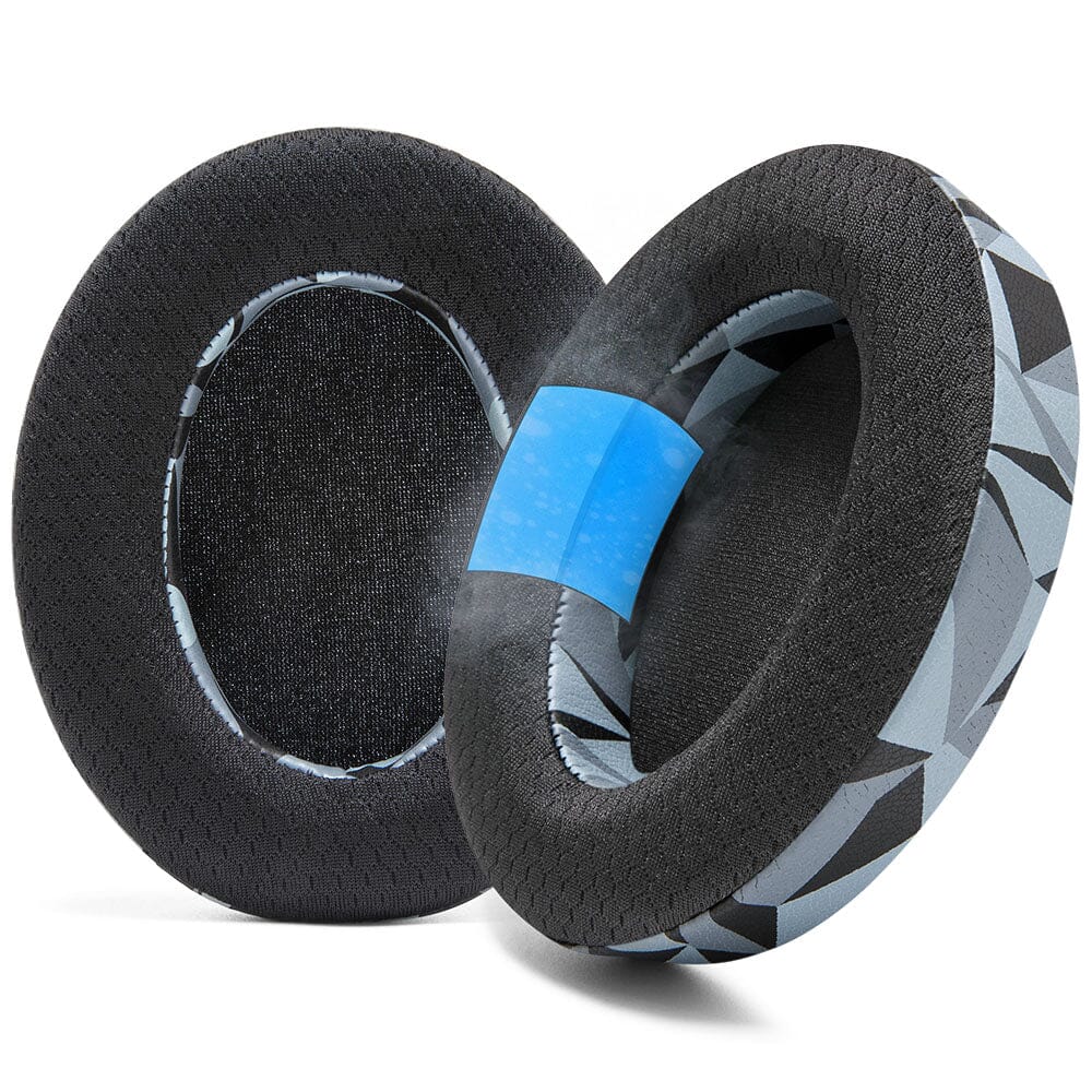 Apos Audio Wicked Cushions Cooling Gel Ear Pads Sennheiser HD6XX & HD600 Gel Earpads - WC FreeZe HD Geo Grey