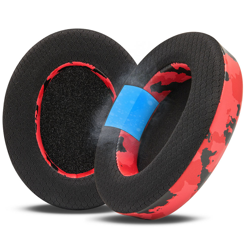 Apos Audio Wicked Cushions Cooling Gel Ear Pads Sennheiser HD6XX & HD600 Gel Earpads - WC FreeZe HD Red Camo