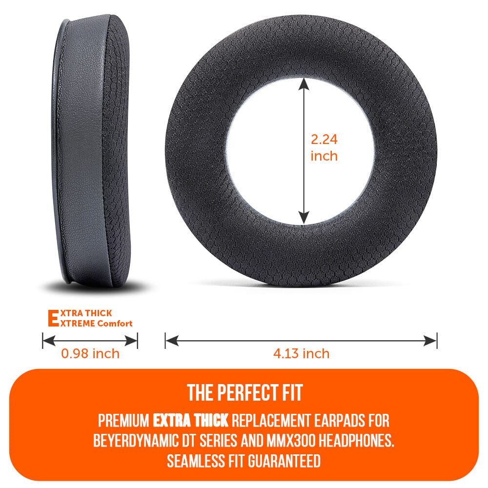 Apos Audio Wicked Cushions Cooling Gel Ear Pads WC FreeZe DT770 - Cooling Gel Ear Pads for Beyerdynamic Headphones