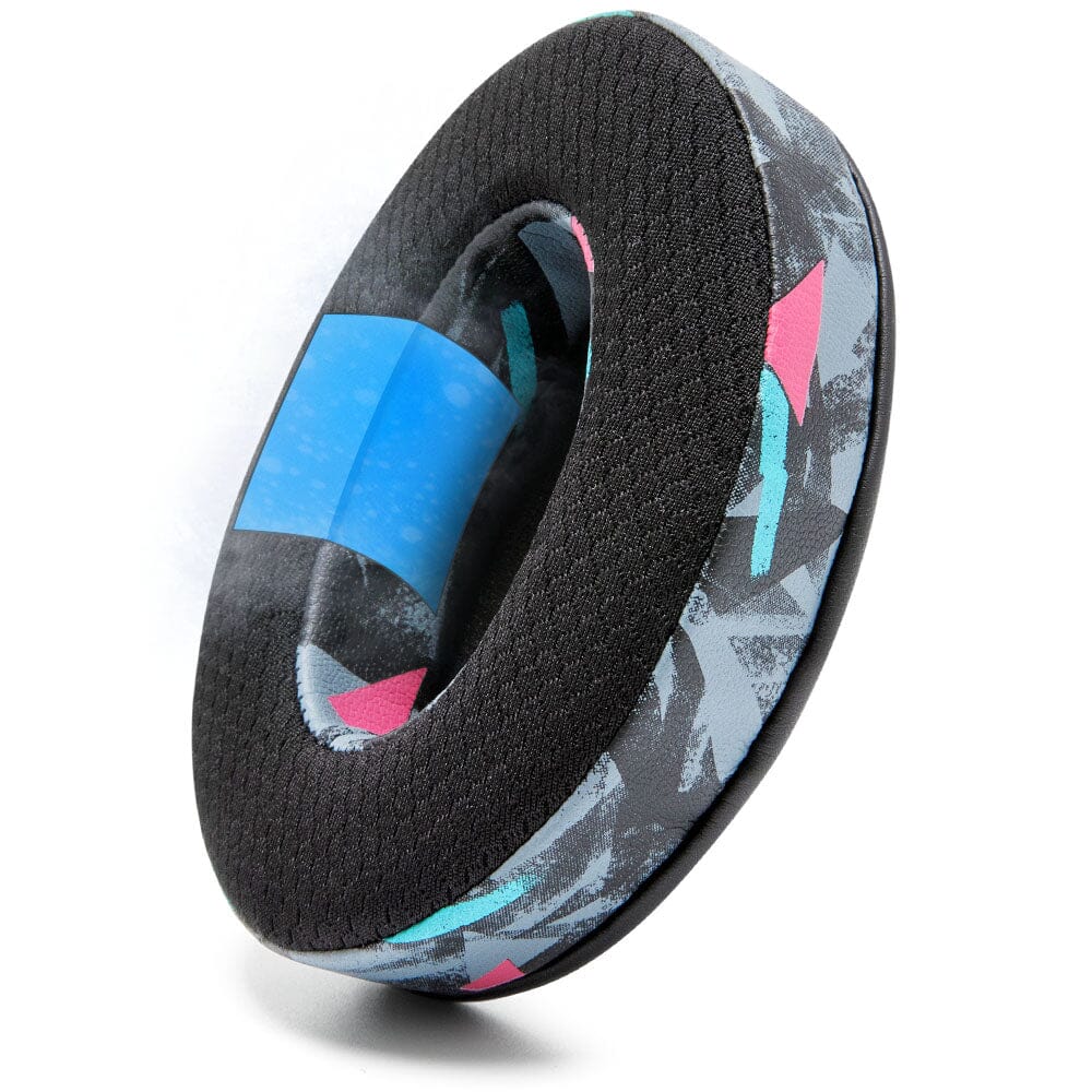 Apos Audio Wicked Cushions Cooling Gel Ear Pads WC FreeZe - Hybrid Cooling Gel Infused Gaming Earpads 90s Black