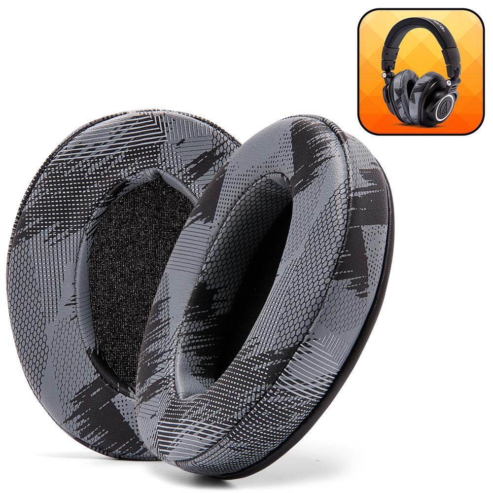 Apos Audio Wicked Cushions Ear Pads ATH M50X Earpads Anthracite