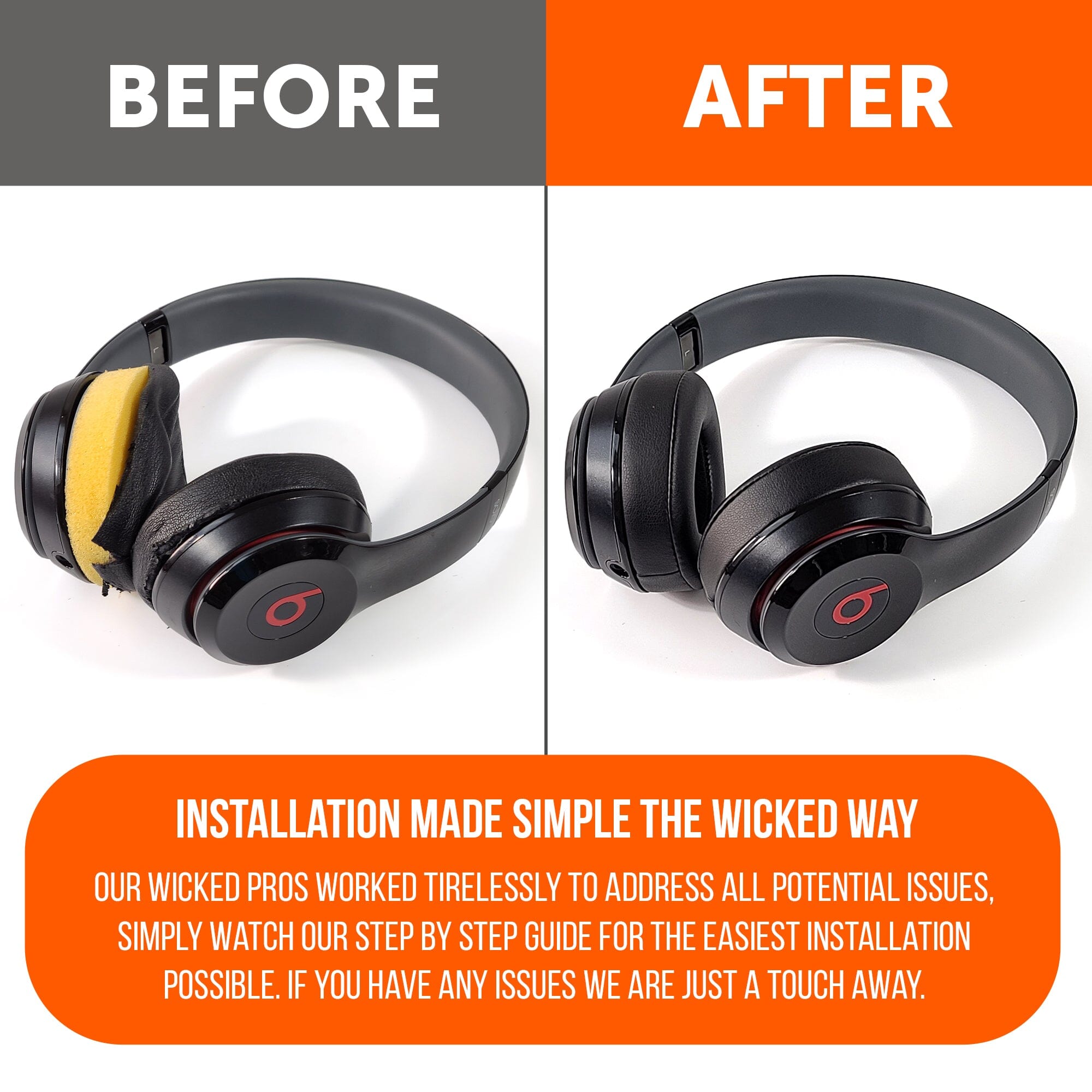 Apos Audio Wicked Cushions Ear Pads Beats Solo Earpads