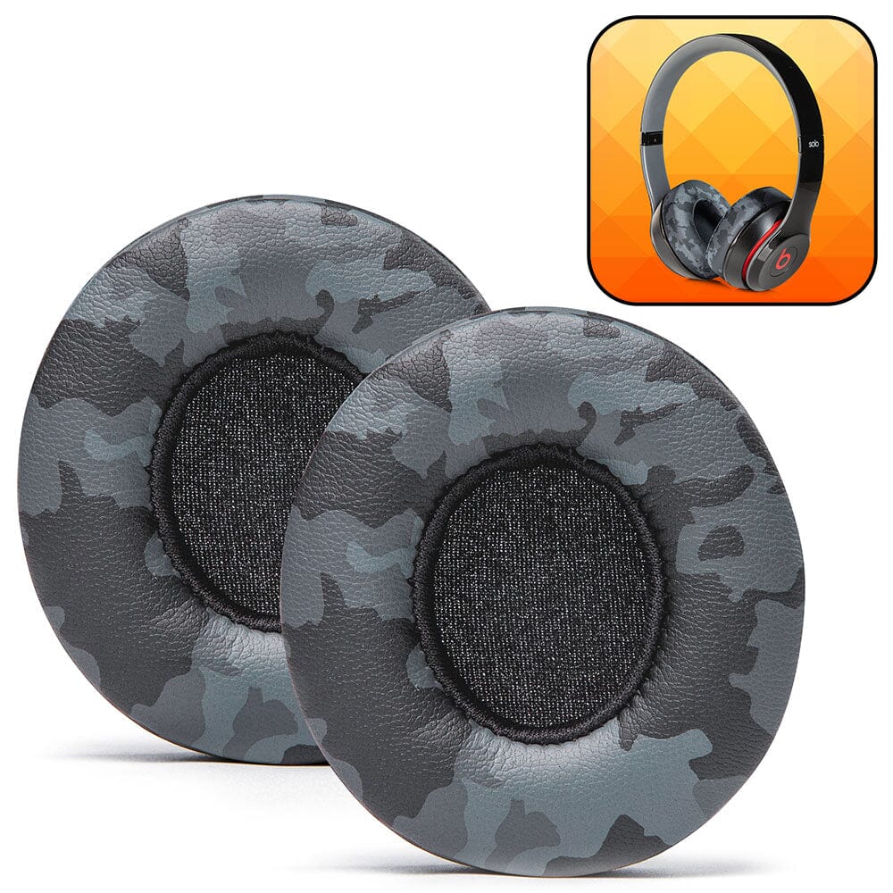 Apos Audio Wicked Cushions Ear Pads Beats Solo Earpads Black Camo