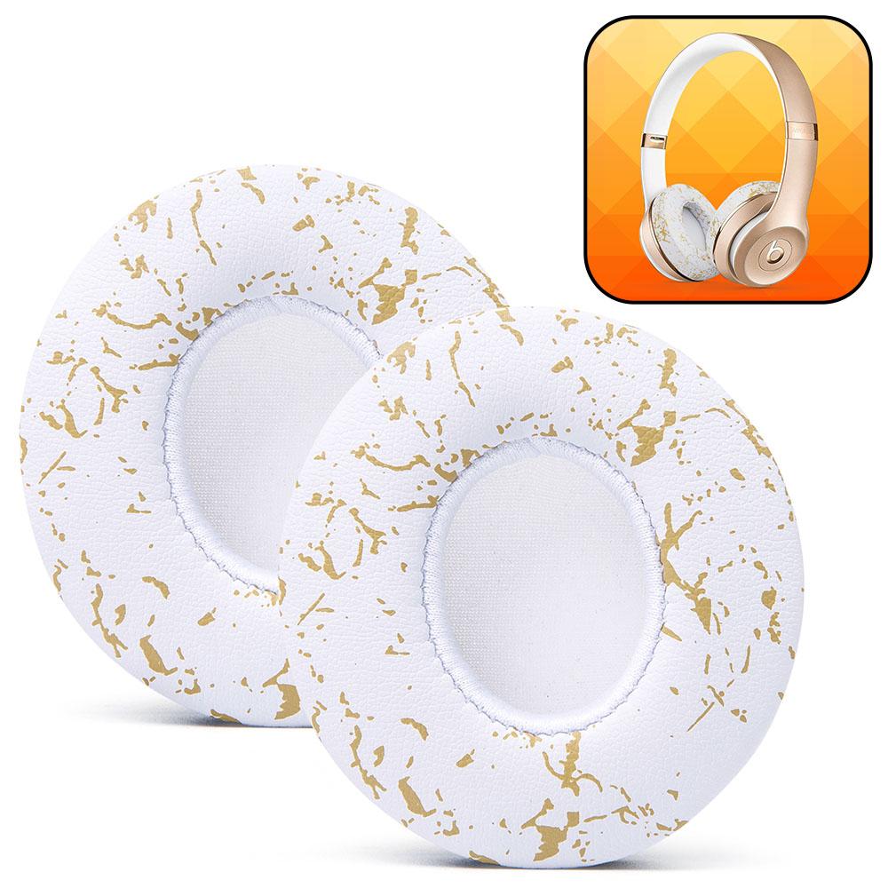 Apos Audio Wicked Cushions Ear Pads Beats Solo Earpads Gold Marble