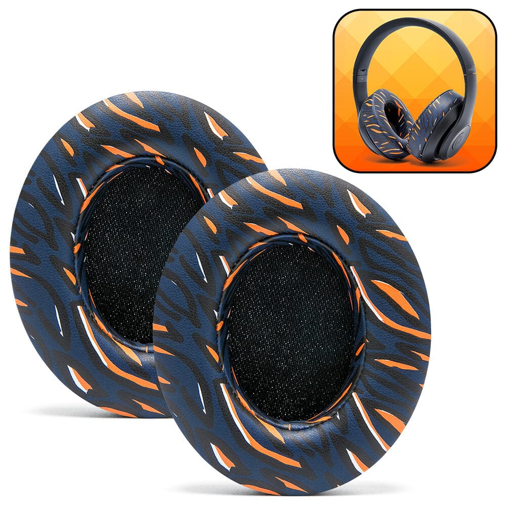 Apos Audio Wicked Cushions Ear Pads Beats Studio Earpads Navy Tiger