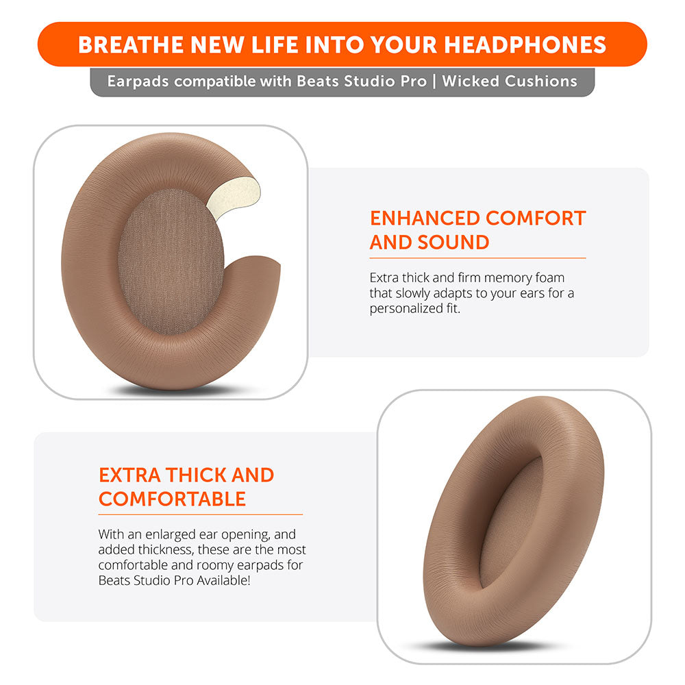Apos Audio Wicked Cushions Ear Pads Beats Studio Pro Earpads by Wicked Cushions