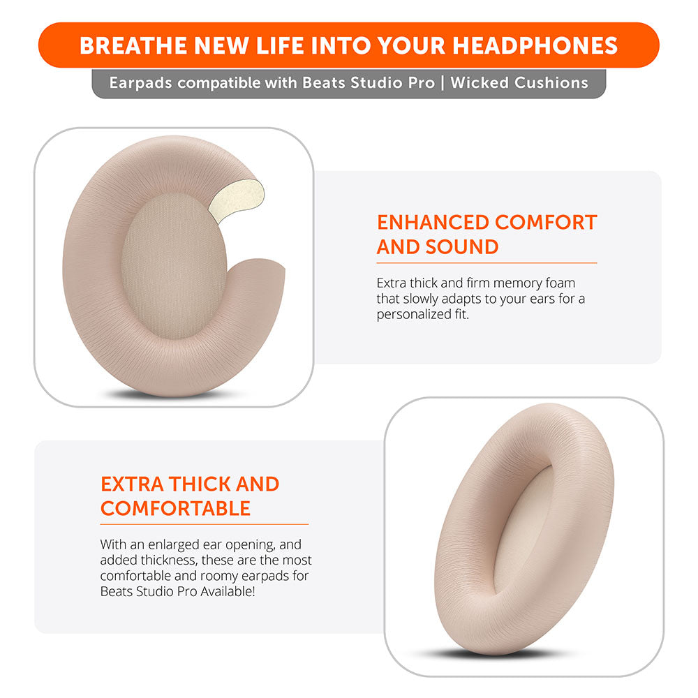 Apos Audio Wicked Cushions Ear Pads Beats Studio Pro Earpads by Wicked Cushions
