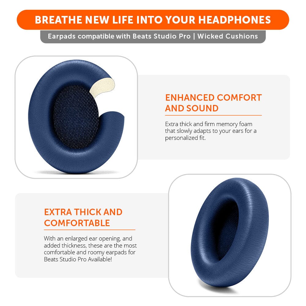 Apos Audio Wicked Cushions Ear Pads Beats Studio Pro Earpads by Wicked Cushions