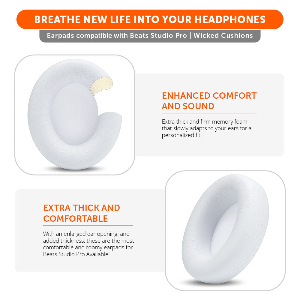 Apos Audio Wicked Cushions Ear Pads Beats Studio Pro Earpads by Wicked Cushions