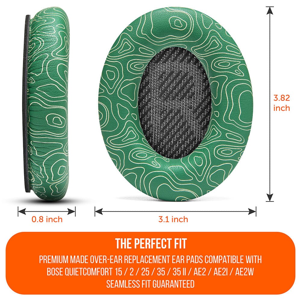 Apos Audio Wicked Cushions Ear Pads Bose QC35 Replacement Ear Pads