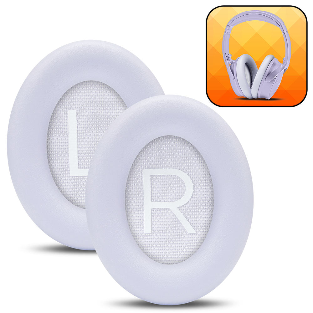 Apos Audio Wicked Cushions Ear Pads Bose QC45 Replacement Ear Pads Chilled Lilac