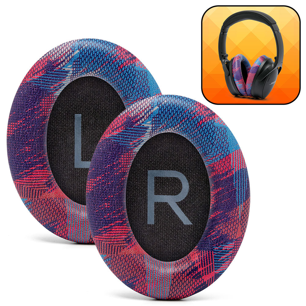 Apos Audio Wicked Cushions Ear Pads Bose QC45 Replacement Ear Pads Speed Racer
