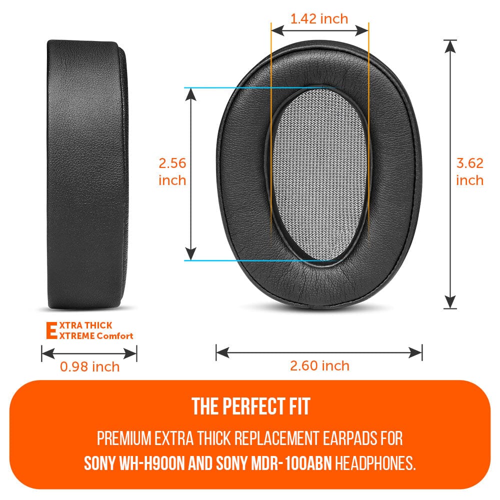 Apos Audio Wicked Cushions Ear Pads Earpads For Sony WH900N Black