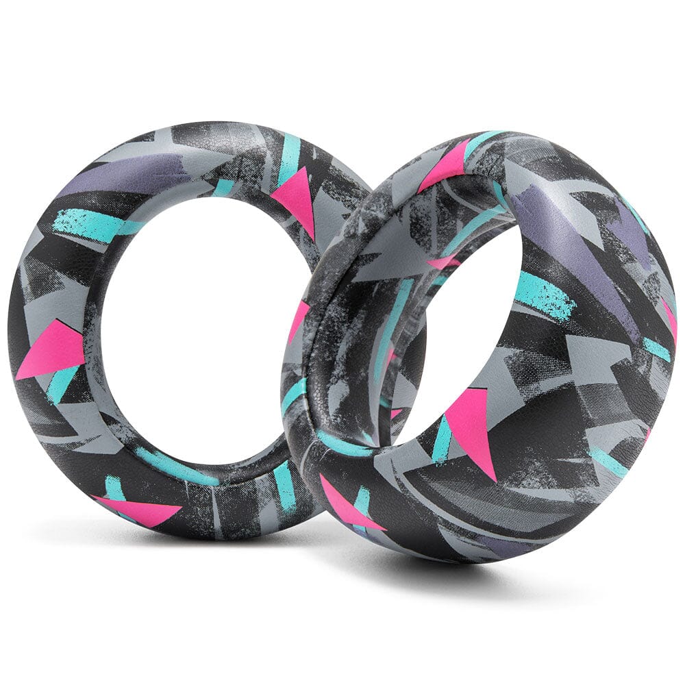 Apos Audio Wicked Cushions Ear Pads PlayStation Pulse Elite PU Leather Earpads - WC PadZ Pulse Elite 90s Black