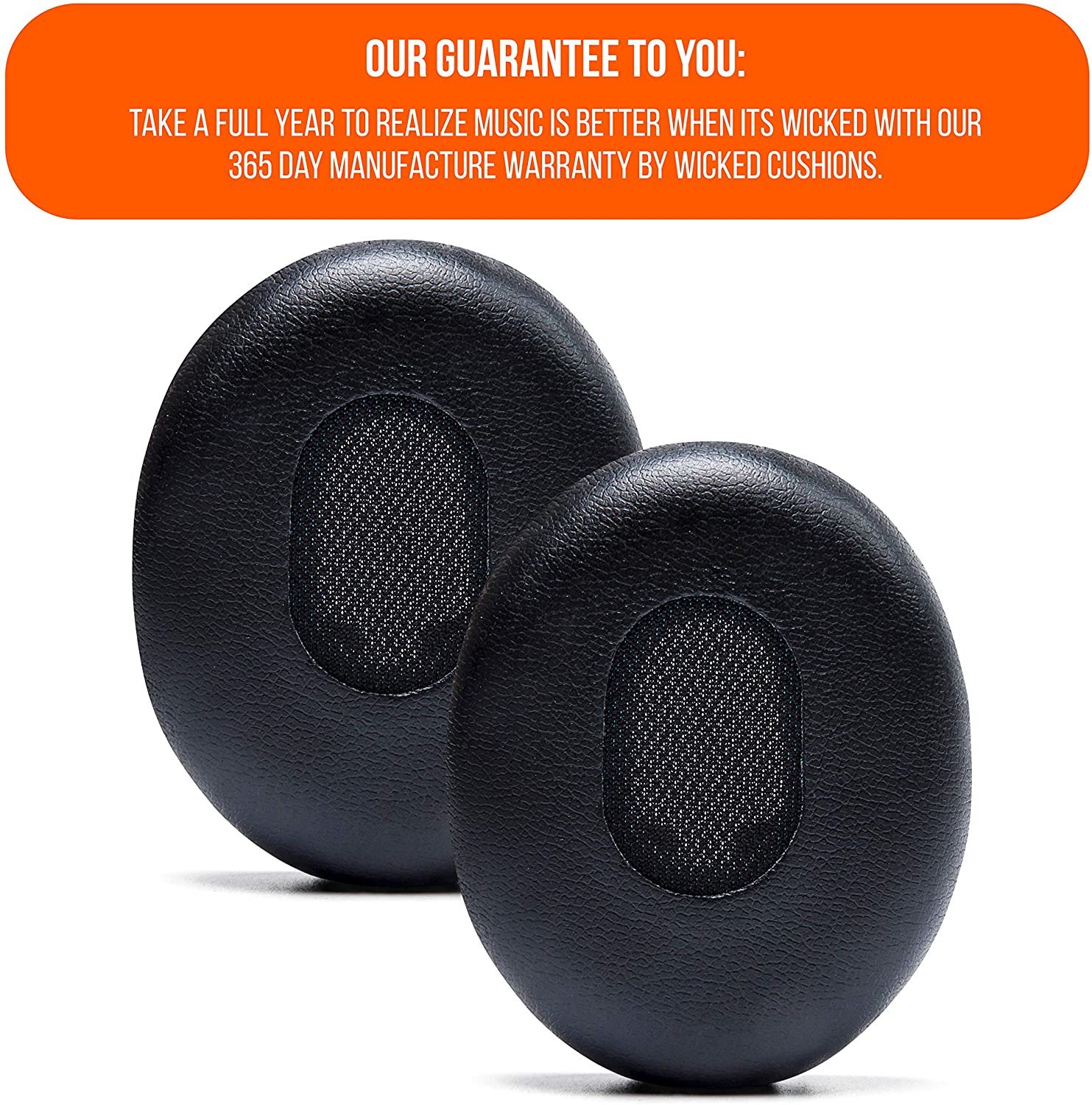 Apos Audio Wicked Cushions Ear Pads Replacement Ear Pads For Bose QC3 Black