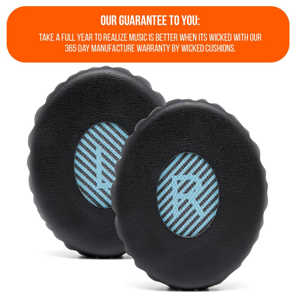 Apos Audio Wicked Cushions Ear Pads Replacement Ear Pads For Bose SoundLink & SoundTrue OE2 (On-EAR) Black