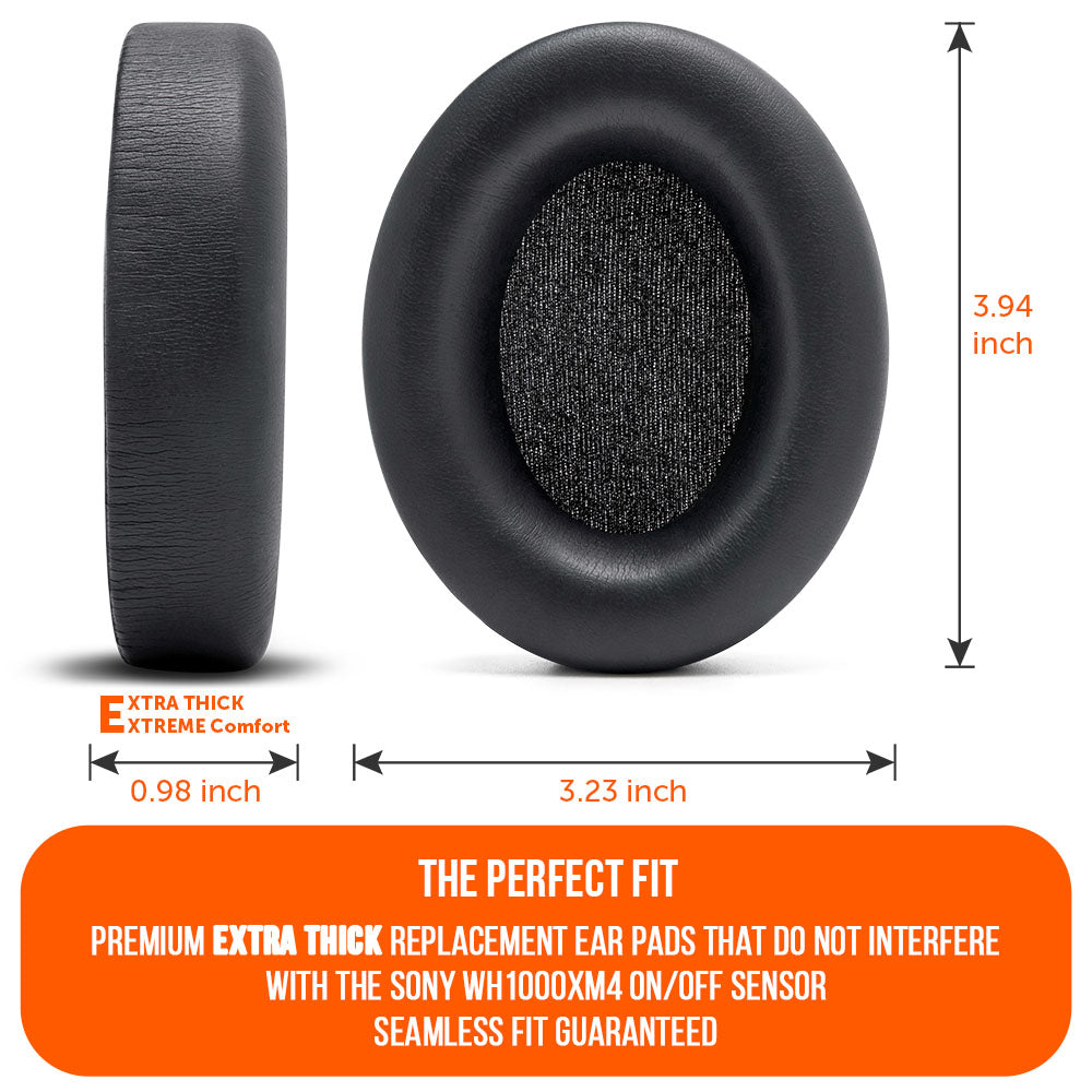Apos Audio Wicked Cushions Ear Pads Replacement Ear Pads For Sony WH1000XM4 Over-Ear Headphones