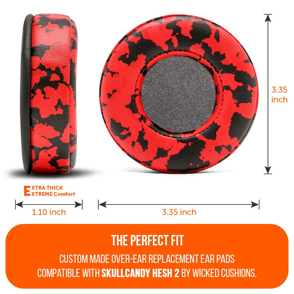 Apos Audio Wicked Cushions Ear Pads Skullcandy Hesh 2 Replacement Earpads