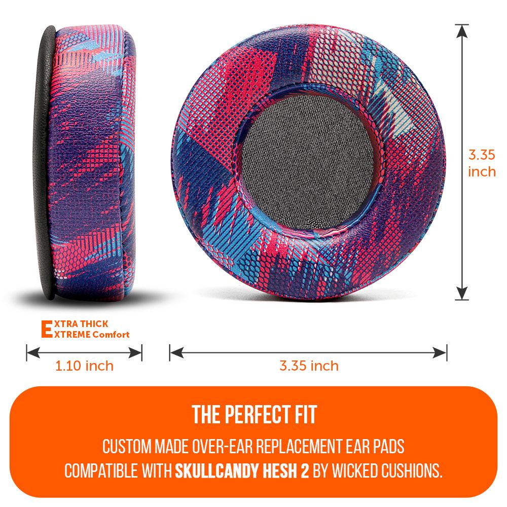 Apos Audio Wicked Cushions Ear Pads Skullcandy Hesh 2 Replacement Earpads