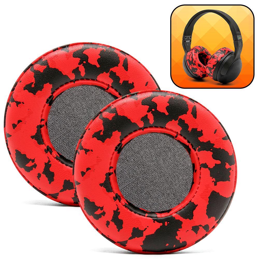 Apos Audio Wicked Cushions Ear Pads Skullcandy Hesh 2 Replacement Earpads Red Camo