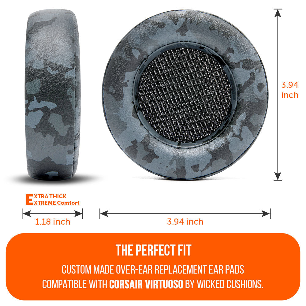 Apos Audio Wicked Cushions Ear Pads Upgraded Corsair Virtuoso Ear pads