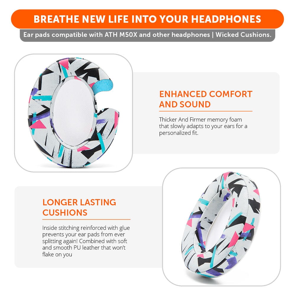Apos Audio Wicked Cushions Ear Pads Upgraded Gaming Earpads