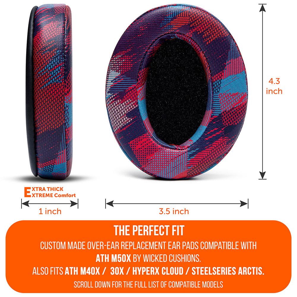Apos Audio Wicked Cushions Ear Pads Upgraded Gaming Earpads
