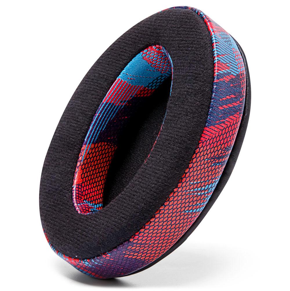 Apos Audio Wicked Cushions Ear Pads Upgraded Gaming Earpads - Hybrid Velour Speed Racer
