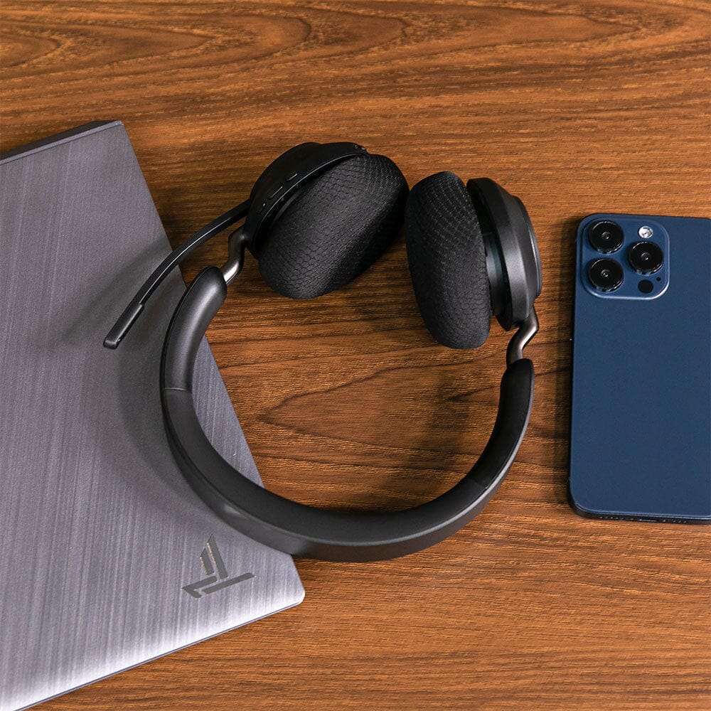 Apos Audio Wicked Cushions Ear Pads Upgraded Jabra Evolve2 65 Earpads - WC PadZ Evolve2 65 Black