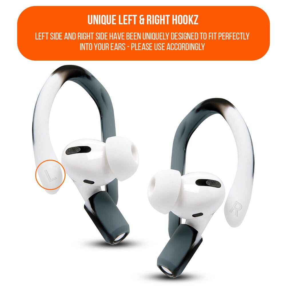 Apos Audio Wicked Cushions Earbuds Earhooks WC HookZ - Over Ear Hooks for Airpods Pro 1, 2 & Airpods 1, 2, 3