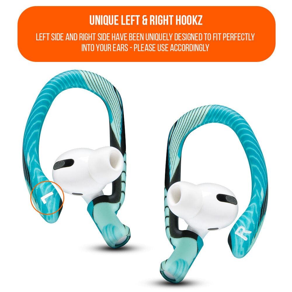 Apos Audio Wicked Cushions Earbuds Earhooks WC HookZ - Over Ear Hooks for Airpods Pro 1, 2 & Airpods 1, 2, 3