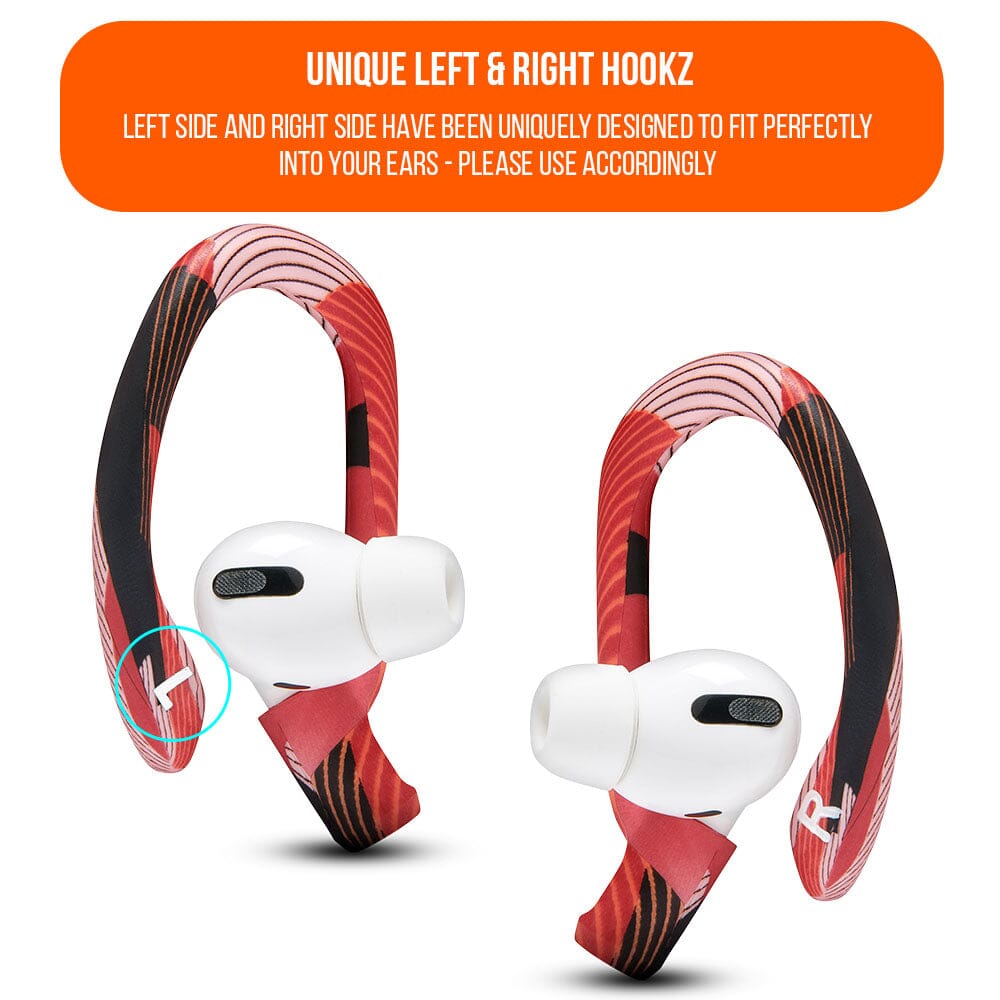 Apos Audio Wicked Cushions Earbuds Earhooks WC HookZ - Over Ear Hooks for Airpods Pro 1, 2 & Airpods 1, 2, 3