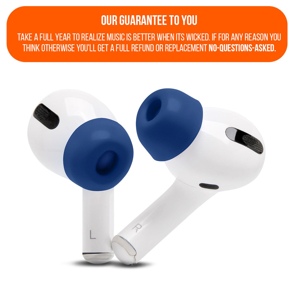 Apos Audio Wicked Cushions Earbuds Foam Tips WC TipZ - Memory Foam Ear Tips for Airpods Pro & Airpods Pro 2