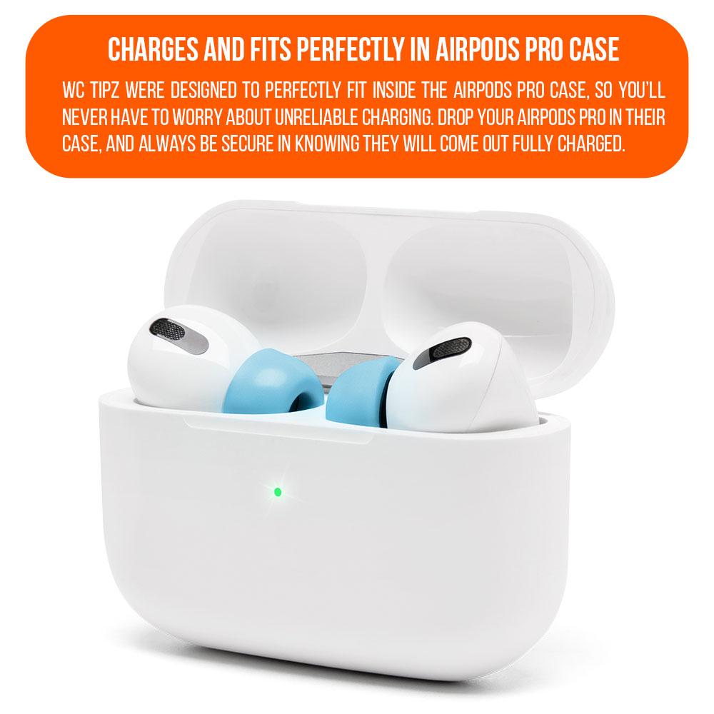 Apos Audio Wicked Cushions Earbuds Foam Tips WC TipZ - Memory Foam Ear Tips for Airpods Pro & Airpods Pro 2