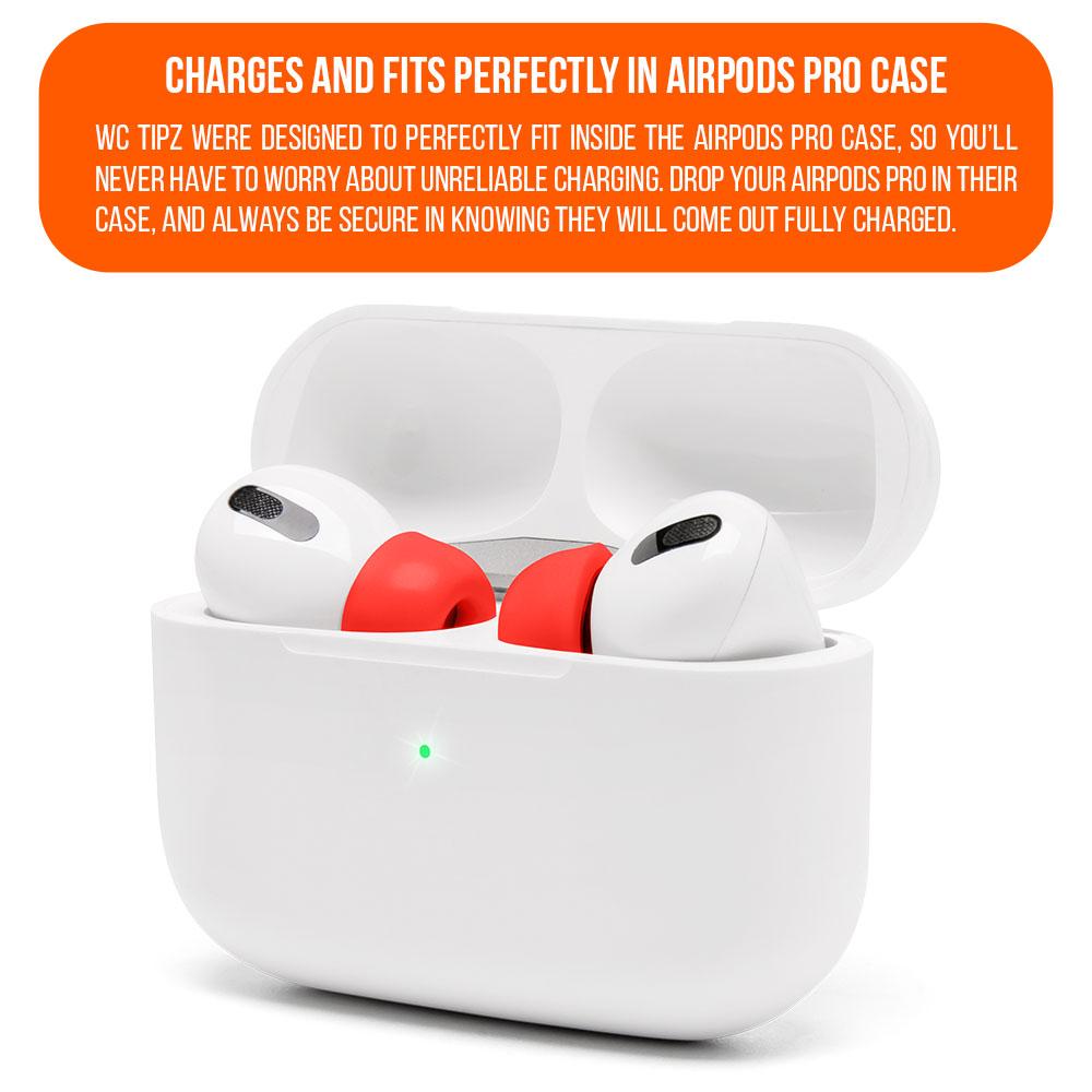Apos Audio Wicked Cushions Earbuds Foam Tips WC TipZ - Memory Foam Ear Tips for Airpods Pro & Airpods Pro 2