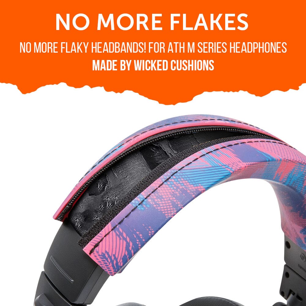 Apos Audio Wicked Cushions Headbands & Headband Covers Audio Technica ATH M50X / M40X Headband Cover - WC BandZ ATH