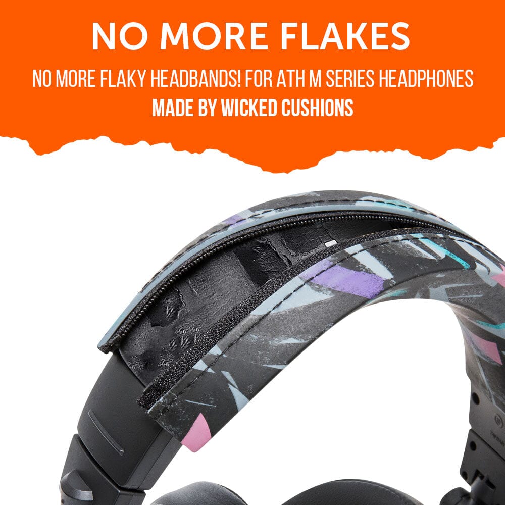 Apos Audio Wicked Cushions Headbands & Headband Covers Audio Technica ATH M50X / M40X Headband Cover - WC BandZ ATH