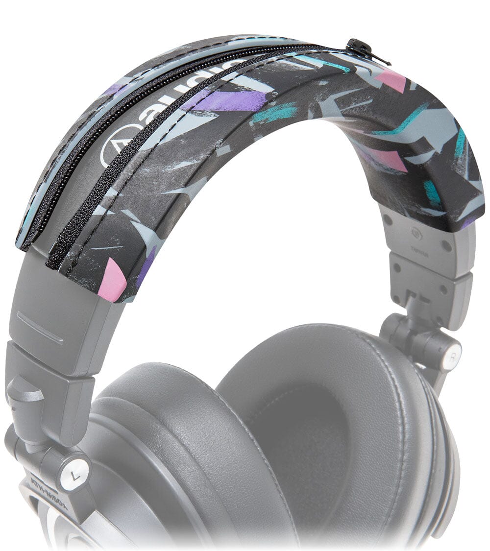 Apos Audio Wicked Cushions Headbands & Headband Covers Audio Technica ATH M50X / M40X Headband Cover - WC BandZ ATH 90s Black