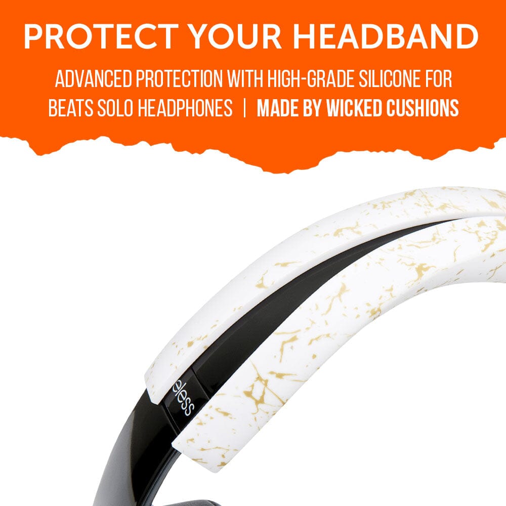 Apos Audio Wicked Cushions Headbands & Headband Covers Beats Solo Silicone Headband Cover - WC BandZ Solo