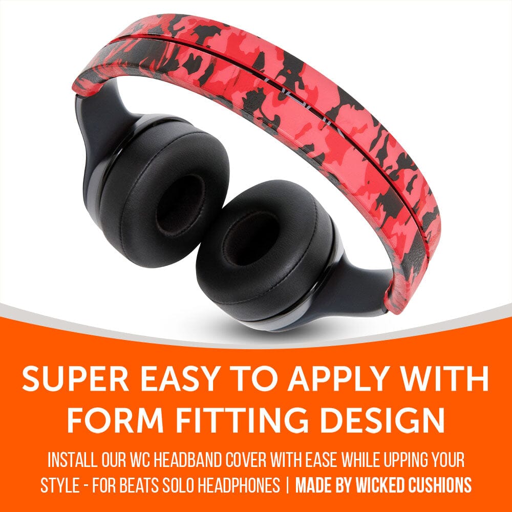 Apos Audio Wicked Cushions Headbands & Headband Covers Beats Solo Silicone Headband Cover - WC BandZ Solo