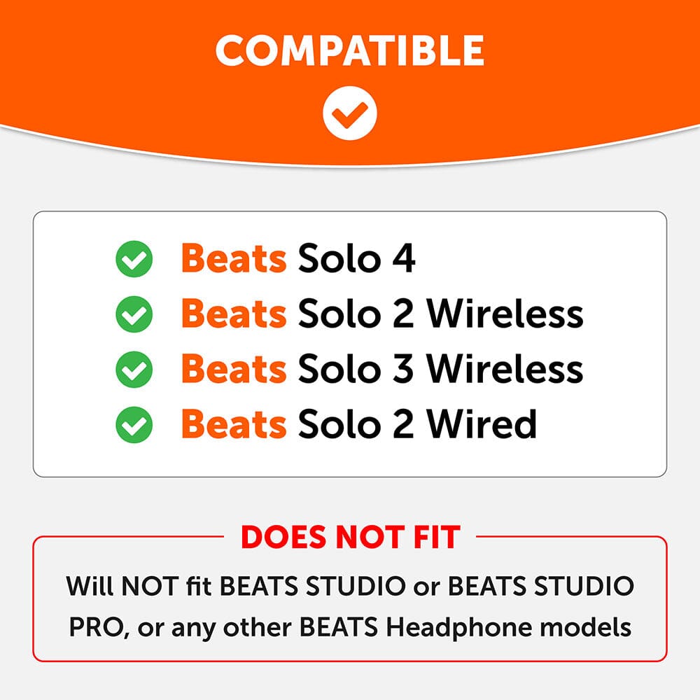 Apos Audio Wicked Cushions Headbands & Headband Covers Beats Solo Silicone Headband Cover - WC BandZ Solo